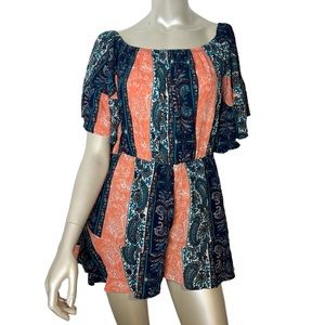 Regenbogen brand Paisley Romper